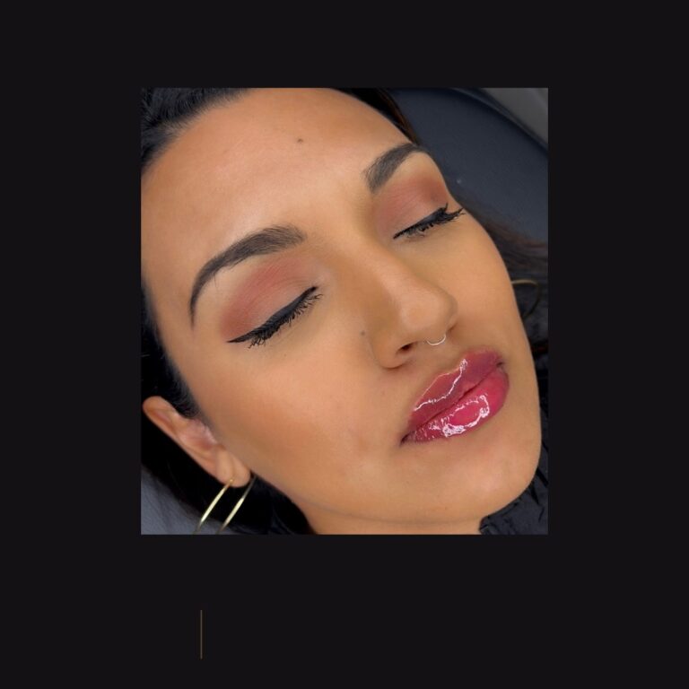 Minimal Lash Extensions Before and After Instagram Post - 1